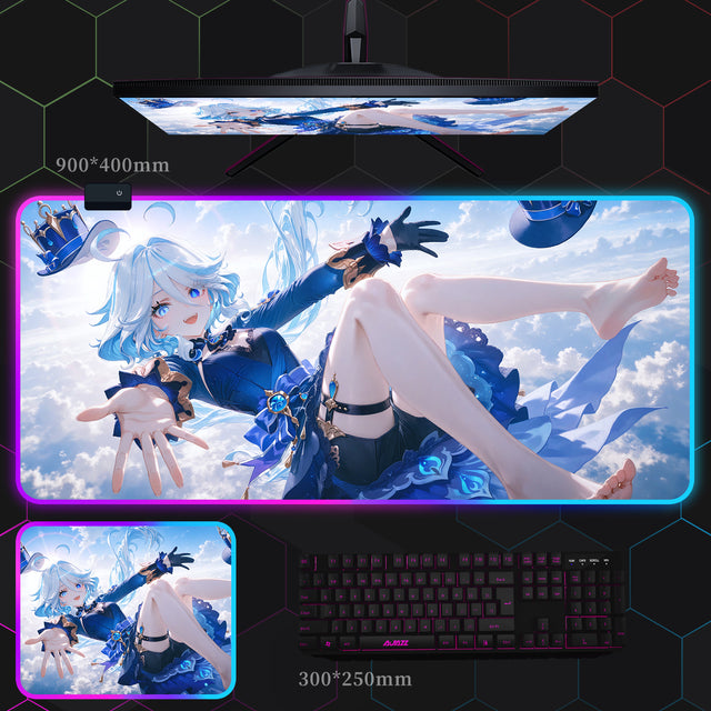 原神 RGB 発光マウスパッド_2