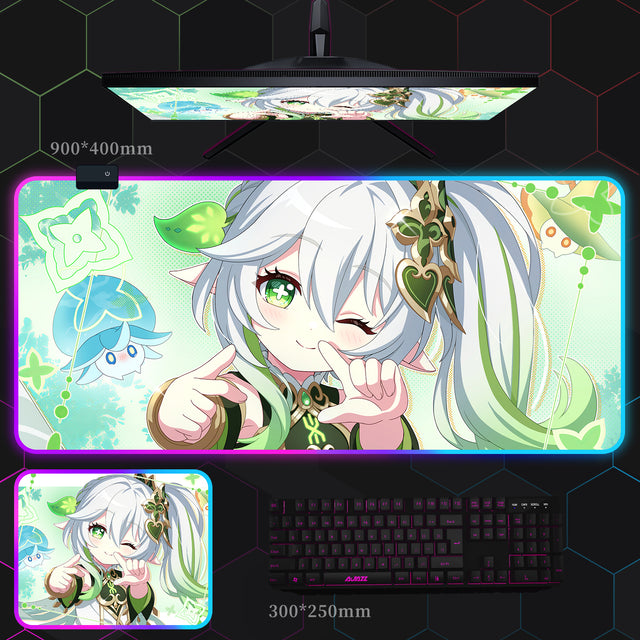 原神 RGB 発光マウスパッド_2