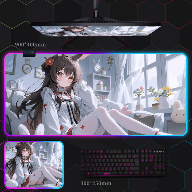 原神 RGB 発光マウスパッド_1