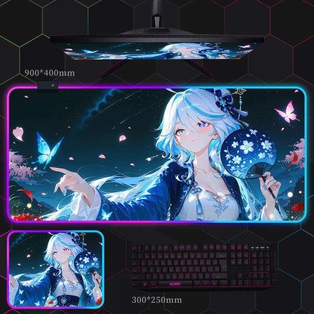 原神 RGB 発光マウスパッド_1