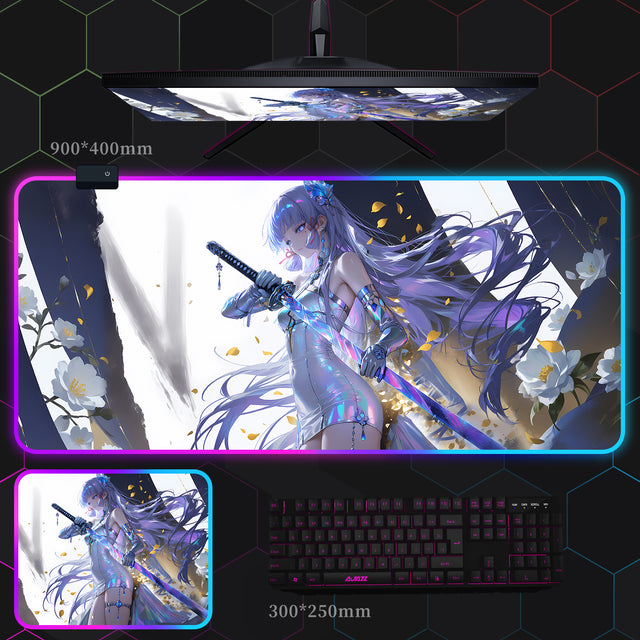 原神 RGB 発光マウスパッド_1