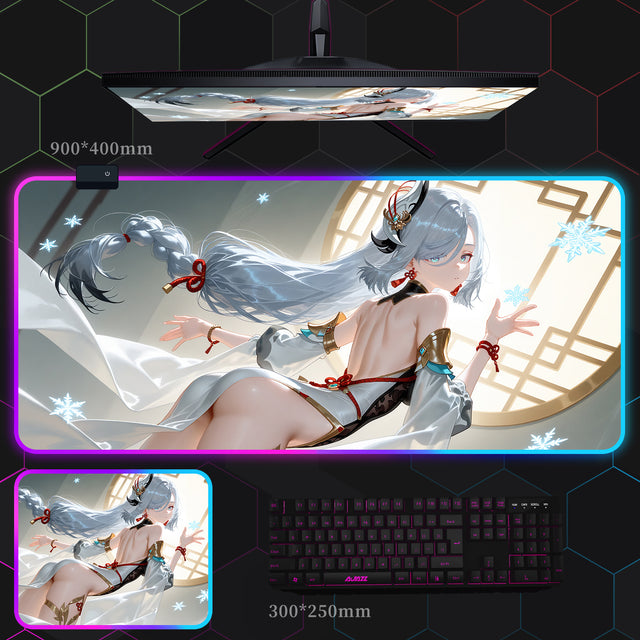 原神 RGB 発光マウスパッド_1