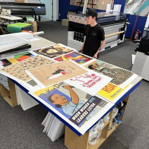 Speeding Ahead: Artistry in Digital Poster Printing