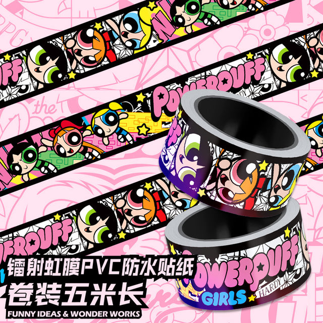 パワーパフガールズZ ホログラムステッカー