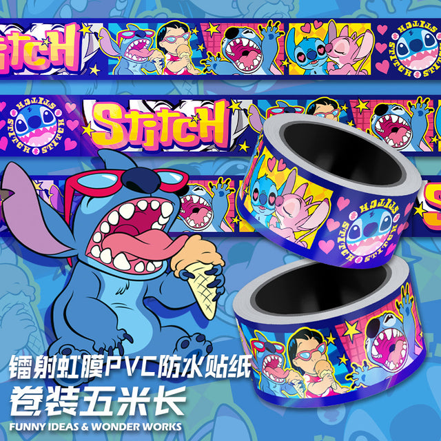 ディズニー スティッチ ホログラムステッカー