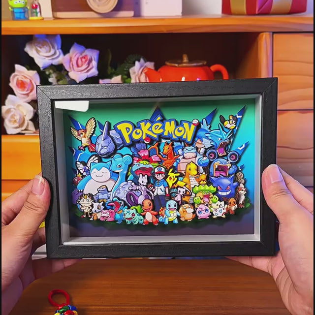 ポケットモンスター 3D立体絵画